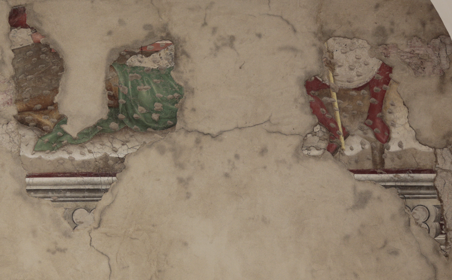 Porzione Affresco Cappella di Pandolfo